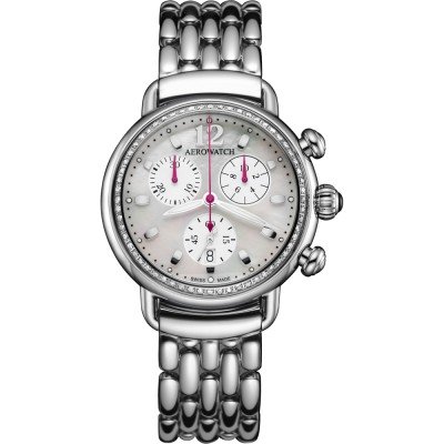 Orologio Aerowatch Hommage 1910 81105-AA04-DIA-M Chronolady