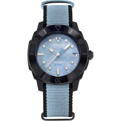 Orologio Alpina AL-525LMPLNB3VG6 Seastrong
