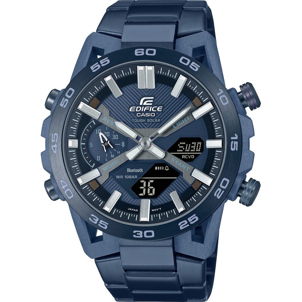 Orologio Casio Edifice Bluetooth ECB-2000CB-2AEF Sospensione - Cool Blue