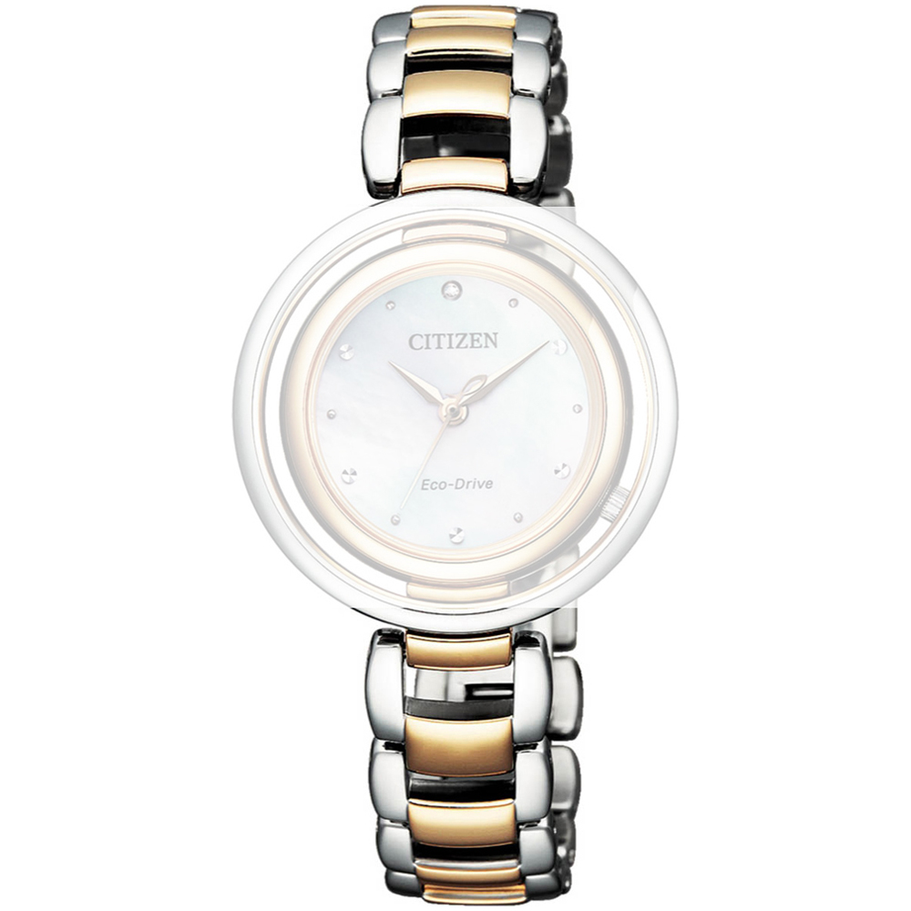 Cinturino Citizen Straps 59-R00552 L-Round collection