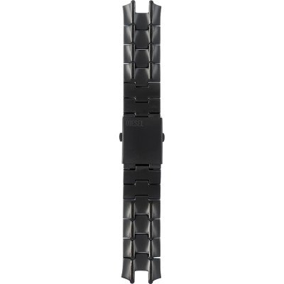 Cinturino Diesel Straps ADZ2156 Croco digi - Black Reptilia