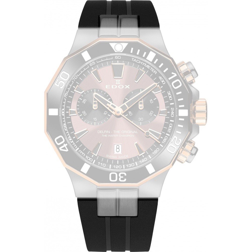 Cinturino Edox A10112-357GRNCA-BRNR Delfin