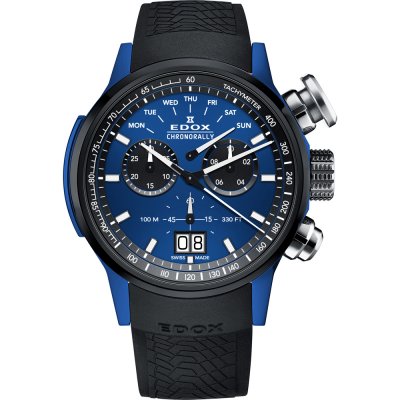 Orologio Edox 38001-TINBU1-BUIB1 Chronorally-S