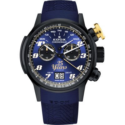 Orologio Edox 38001-TINN2-BUB25 Chronorally-S