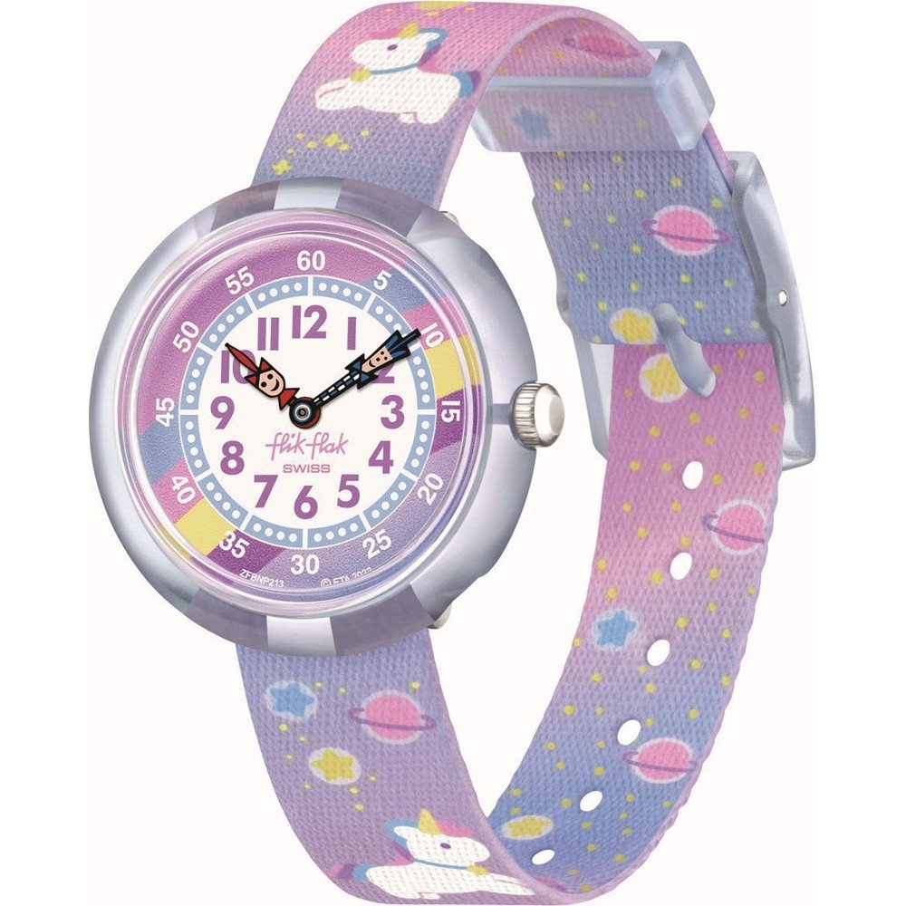 Orologio Flik Flak 3+ Story Time FBNP213 Cuddly Unicorn