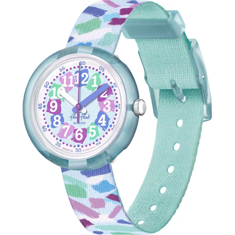 Orologio Flik Flak 5+ Power Time FPNP150 Confetti Chaos