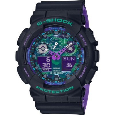 Orologio G-Shock Classic Style GA-100BL-1A Ana-Digi - 90s Color Accent