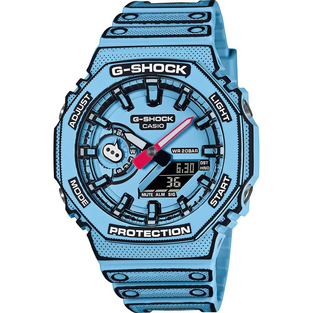 Orologio G-Shock Classic Style GA-2100MNG-2AER Manga