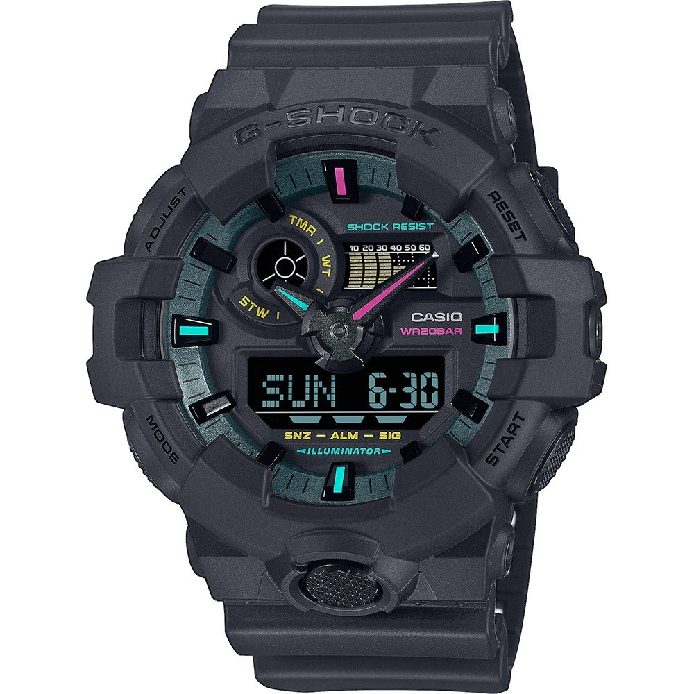 Orologio G-Shock Classic Style GA-700MF-1AER Multi Fluorescent Accents