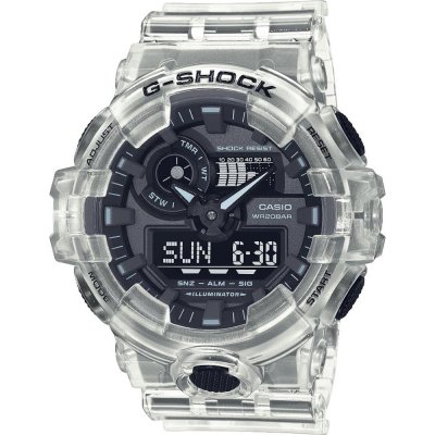 Orologio G-Shock Classic Style GA-700SKE-7A Skeleton Series - White