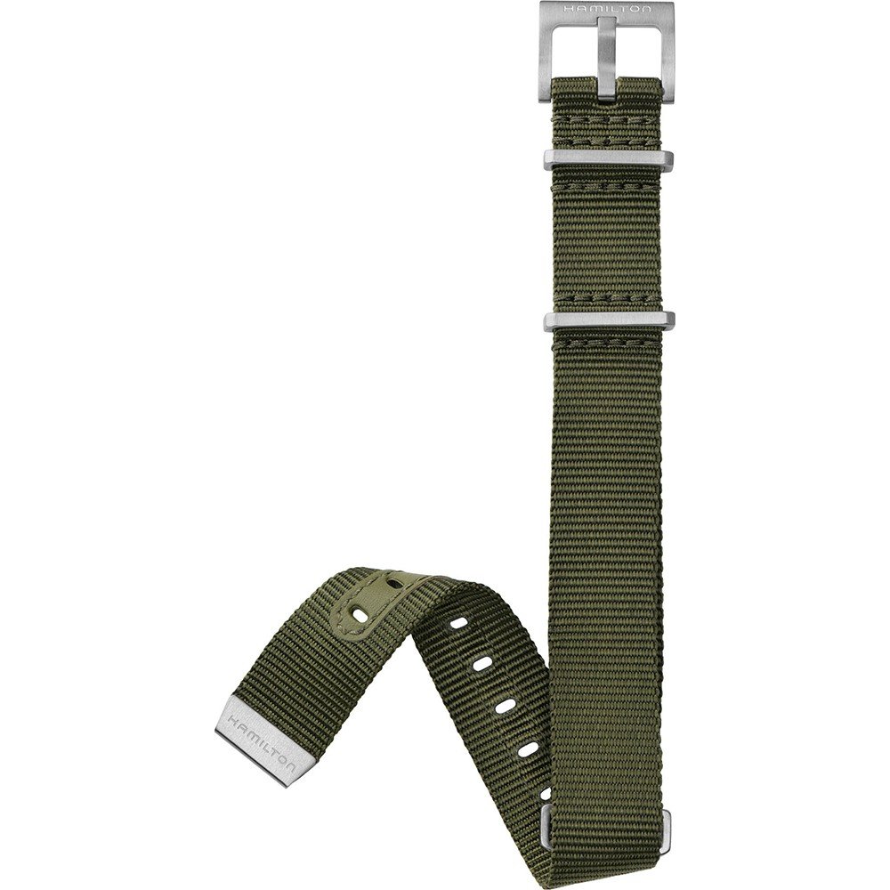 Cinturino Hamilton Straps H690.000.132 Khaki Navy Scuba