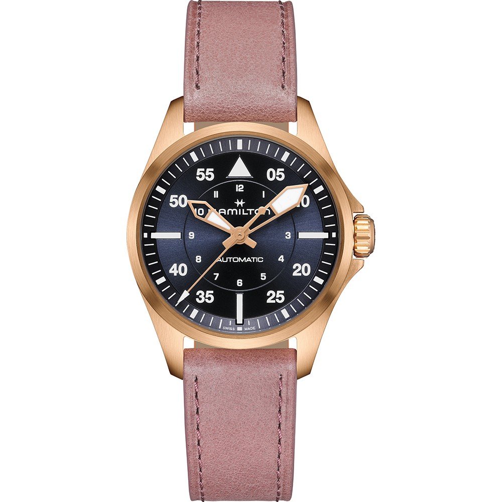 Orologio Hamilton Aviation H76245840 Khaki Aviation Pilot Auto