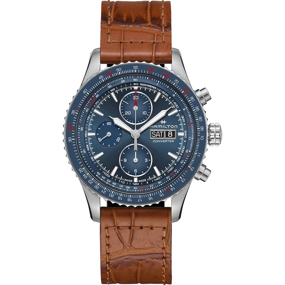 Orologio Hamilton Aviation H76746540 Khaki Aviation Converter