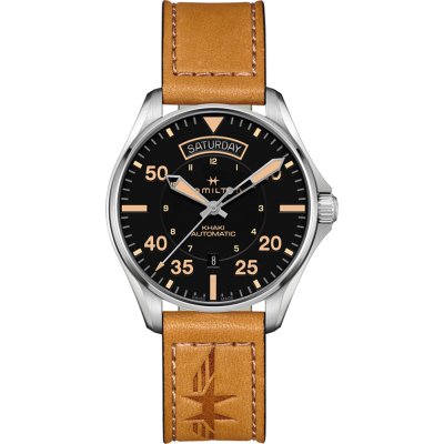 Orologio Hamilton Khaki Aviation H64645531 Khaki Pilot