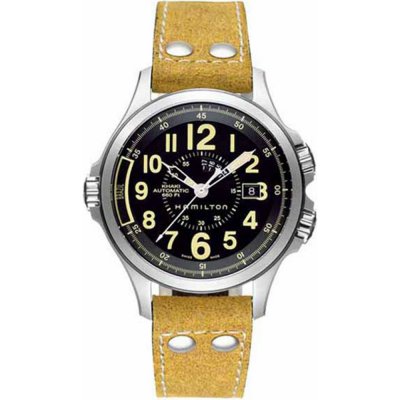 Orologio Hamilton Khaki Navy H77565833 Khaki GMT