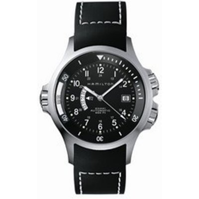 Orologio Hamilton Khaki Navy H77615333 Khaki GMT