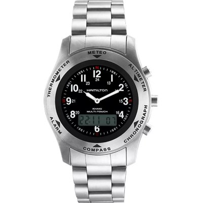 Orologio Hamilton Khaki Navy H91524193 Khaki Multi Touch