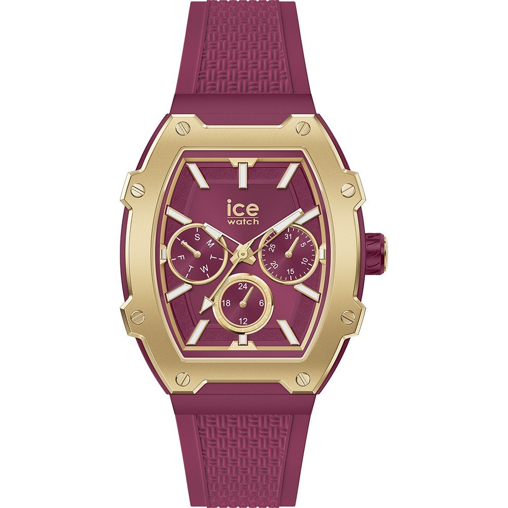 Orologio Ice-Watch Ice-Boliday 022868 ICE boliday - Gold burgundy