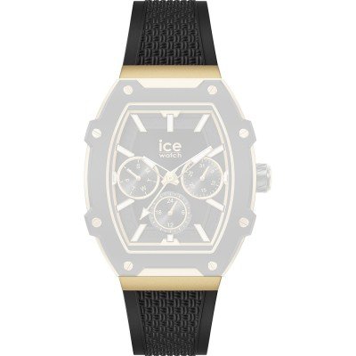 Cinturino Ice-Watch 022979 ICE boliday - Black gold