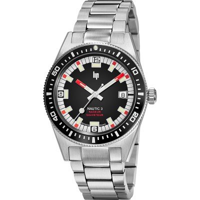 Orologio LIP Nautic 3 670097 Nautic 3 Nageur Sauveteur