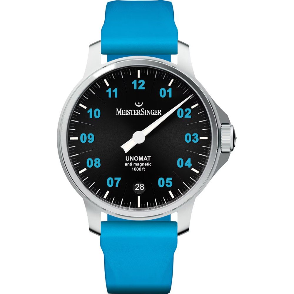 Orologio Meistersinger Unomat UN902BLU