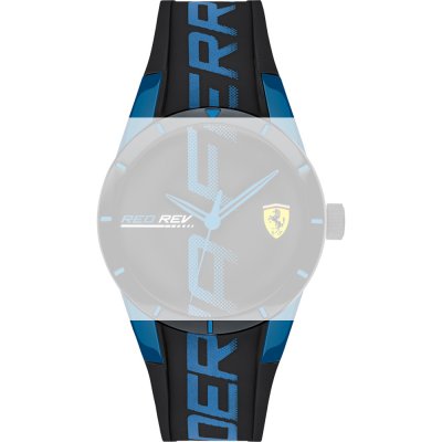 Cinturino Scuderia Ferrari 689300436 Redrev