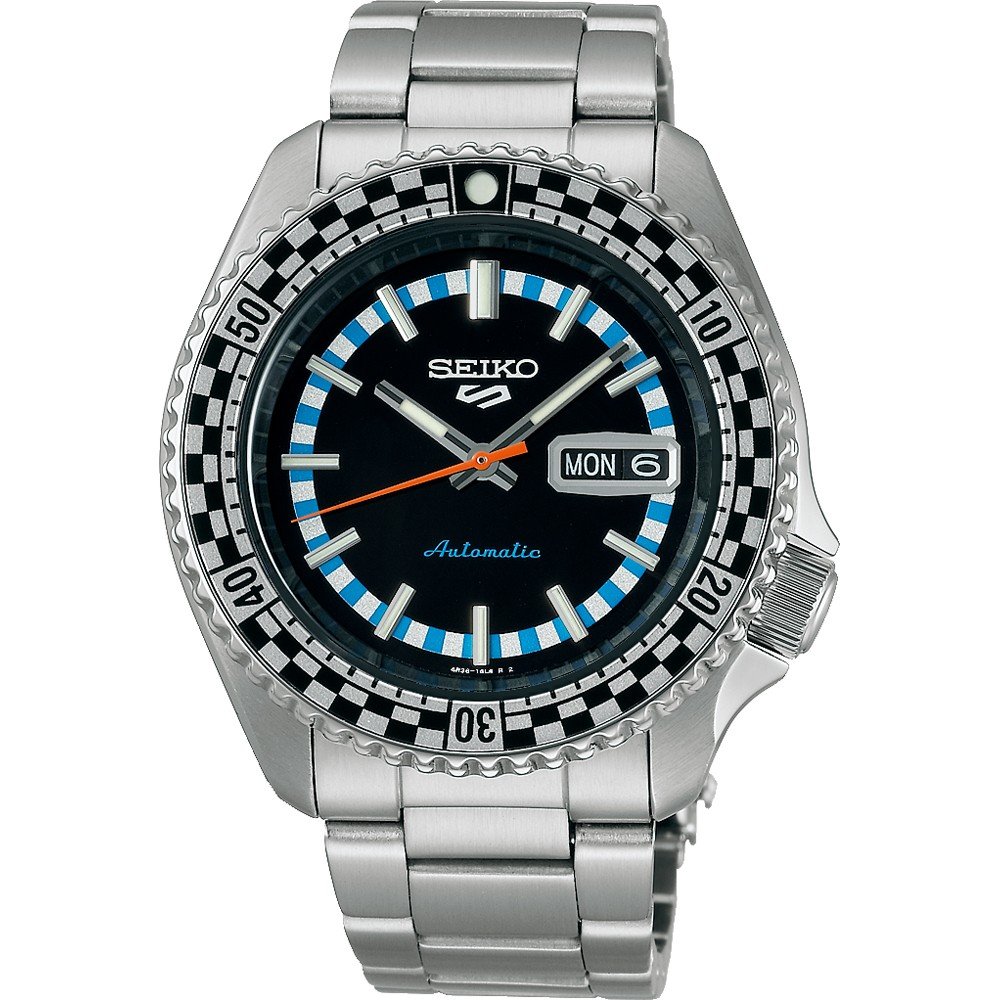 Orologio Seiko 5 Sports SRPK67K1 Seiko 5 Sports ‘Checkered Flag’