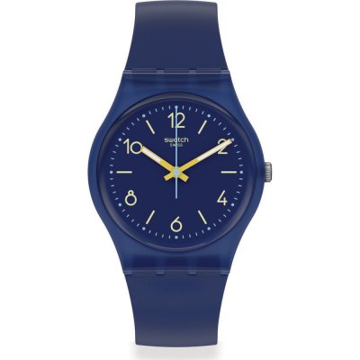 Orologio Swatch Originals Medium (34mm) SO28N108 Indigo Swing