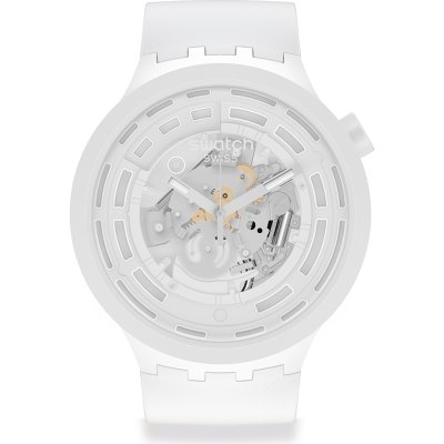 Orologio Swatch Big Bold SB03W100 C-White