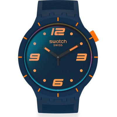 Orologio Swatch Big Bold SO27N110 Futuristic Blue