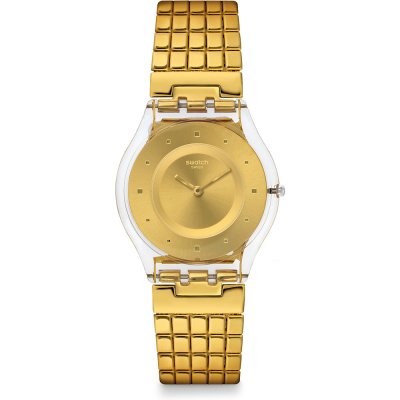 Orologio Swatch Skin SFK394GA Golden Lips Large
