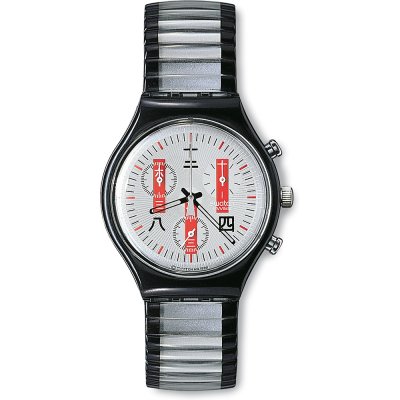 Orologio Swatch Chrono SCM113 Redbanner