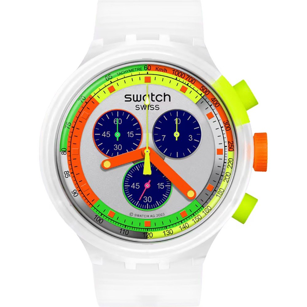 Orologio Swatch Big Bold SB02K100 Swatch Neon Jelly