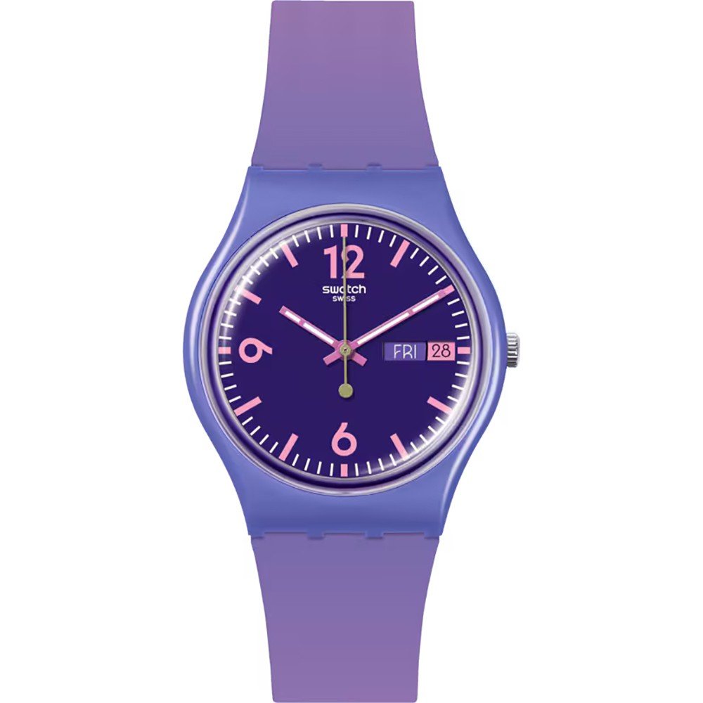 Orologio Swatch Originals Medium (34mm) SO28V700 Purple Rollshot