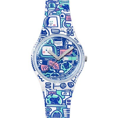 Orologio Swatch Originals Medium (34mm) SO28Z702 B-Bot