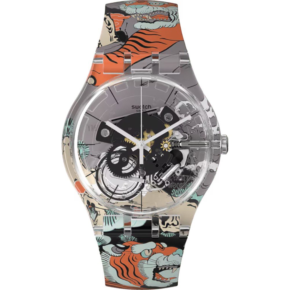 Orologio Swatch Originals Large (41mm) SUOK144-065 SXY - Tiger