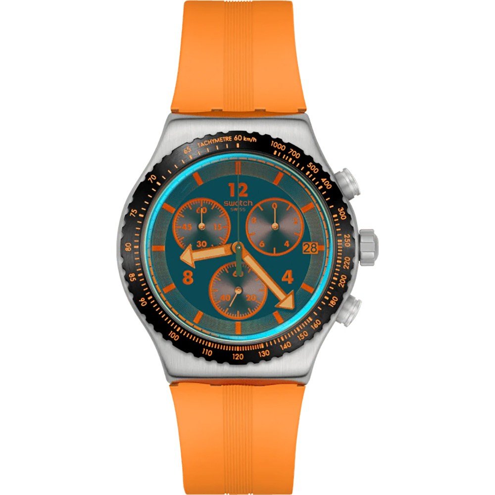 Orologio Swatch Irony - Chrono New YVS529 Tangerine Tiger