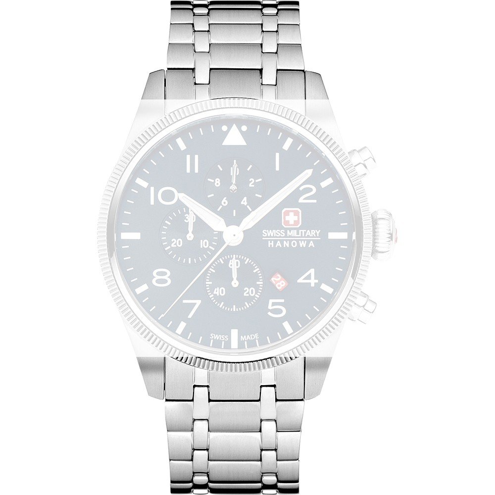 Cinturino Swiss Military Hanowa ASMWGI0000403 Thunderbolt Chrono