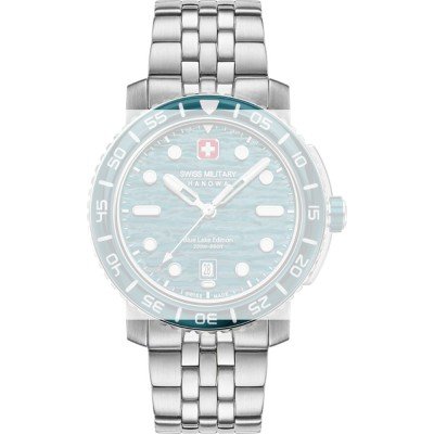 Cinturino Swiss Military Hanowa SM-BA-SMWGH0004501 Blue Lake